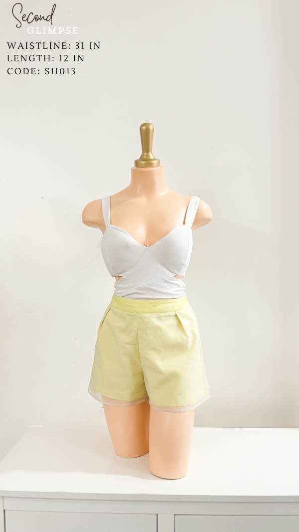 Shorts - Yellow A