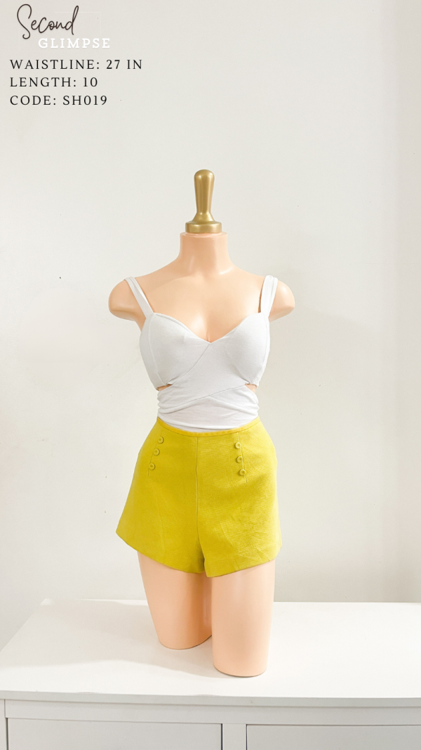 Shorts - Yellow B