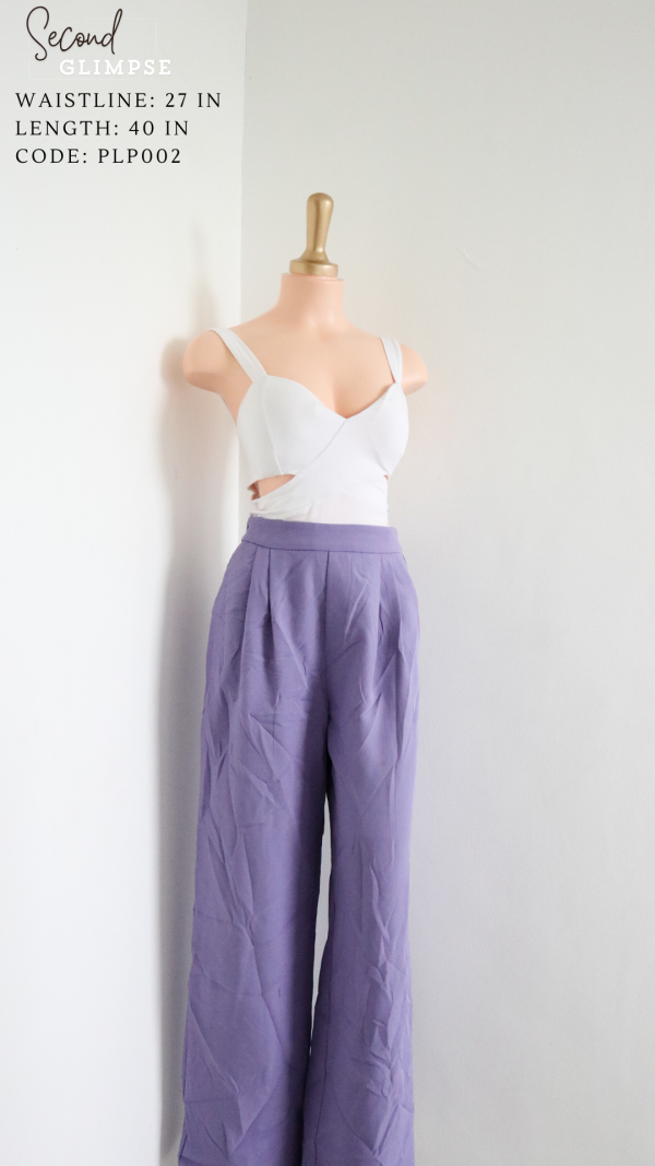 Pants - Purple A