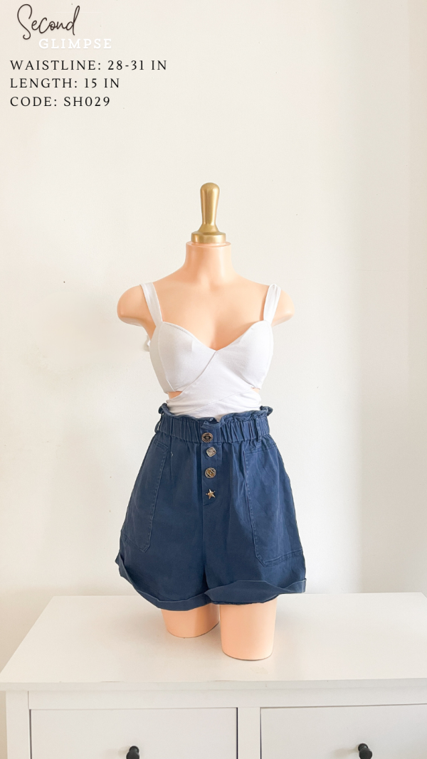 Shorts jean blue