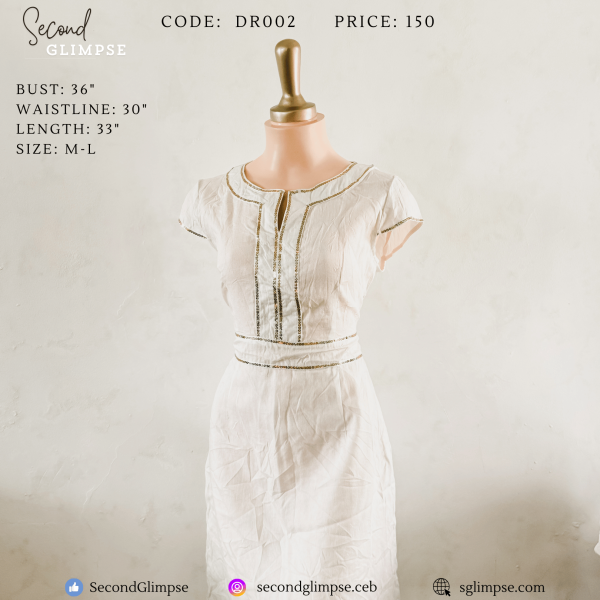 Dress - White B