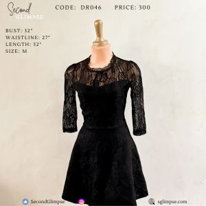 Dress - Black V