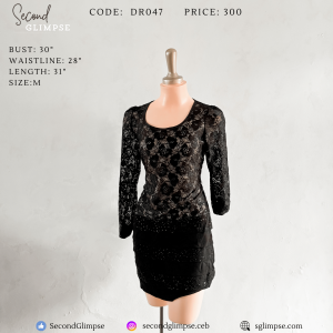 Dress - Black W