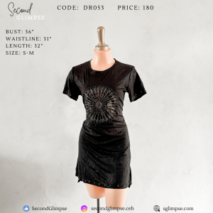 Dress - Black AC