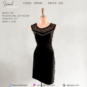 Dress - Black BE