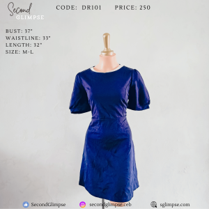 Dress - Blue J