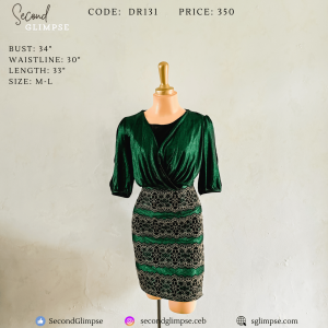 Dress - Green A