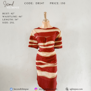 Dress - Red Pattern