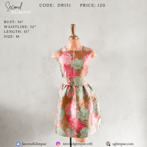 Dress - Printed Flower