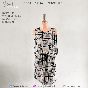 Dress - Grid Pattern